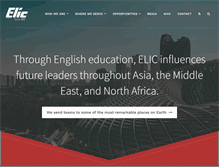 Tablet Screenshot of elic.org
